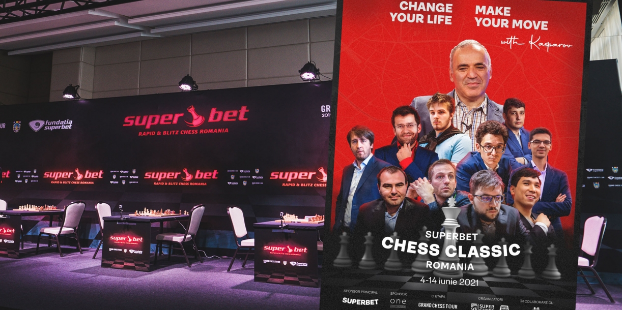 OFICIAL! Kasparov vine la București pentru turneul Superbet Chess Classic Romania 2021. Un român, printre participanții de top!